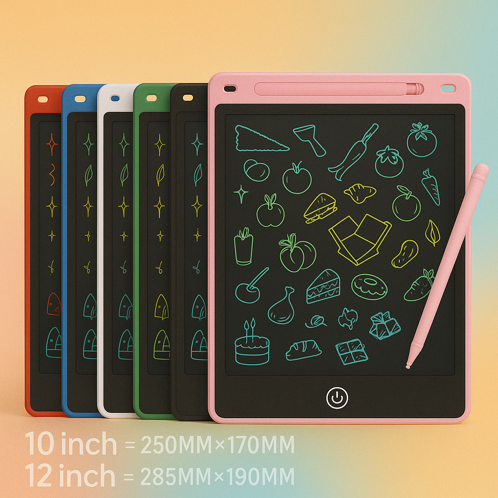 MagicScribble™ LCD Rittavla – Oändligt kul utan kladd!