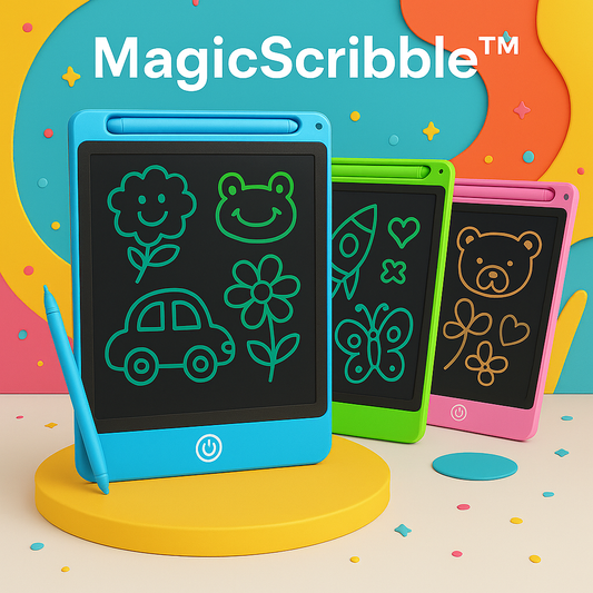 MagicScribble™ LCD Tegneplade – Uendelig sjov uden rod!