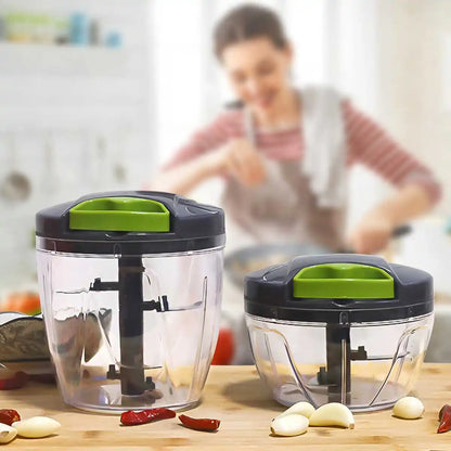 QuickChop™ Mini Hakkemaskine – Hurtig, ren og super effektiv madlavning!