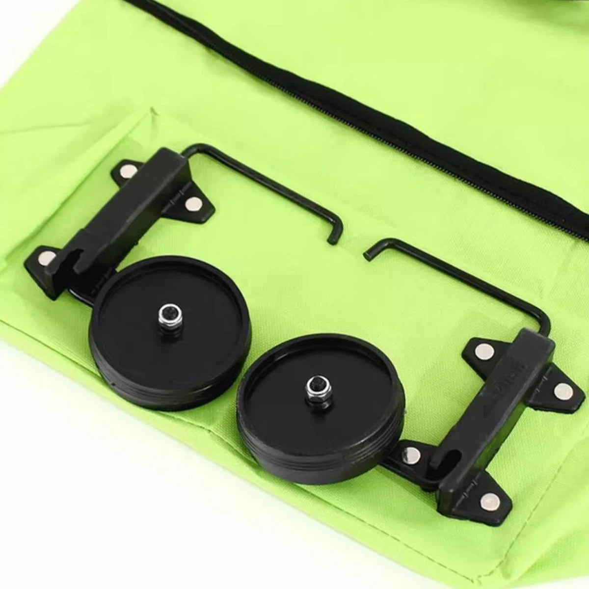 RollEase™ Hopfällbar Shoppingväska – Din smarta shoppingpartner på hjul!